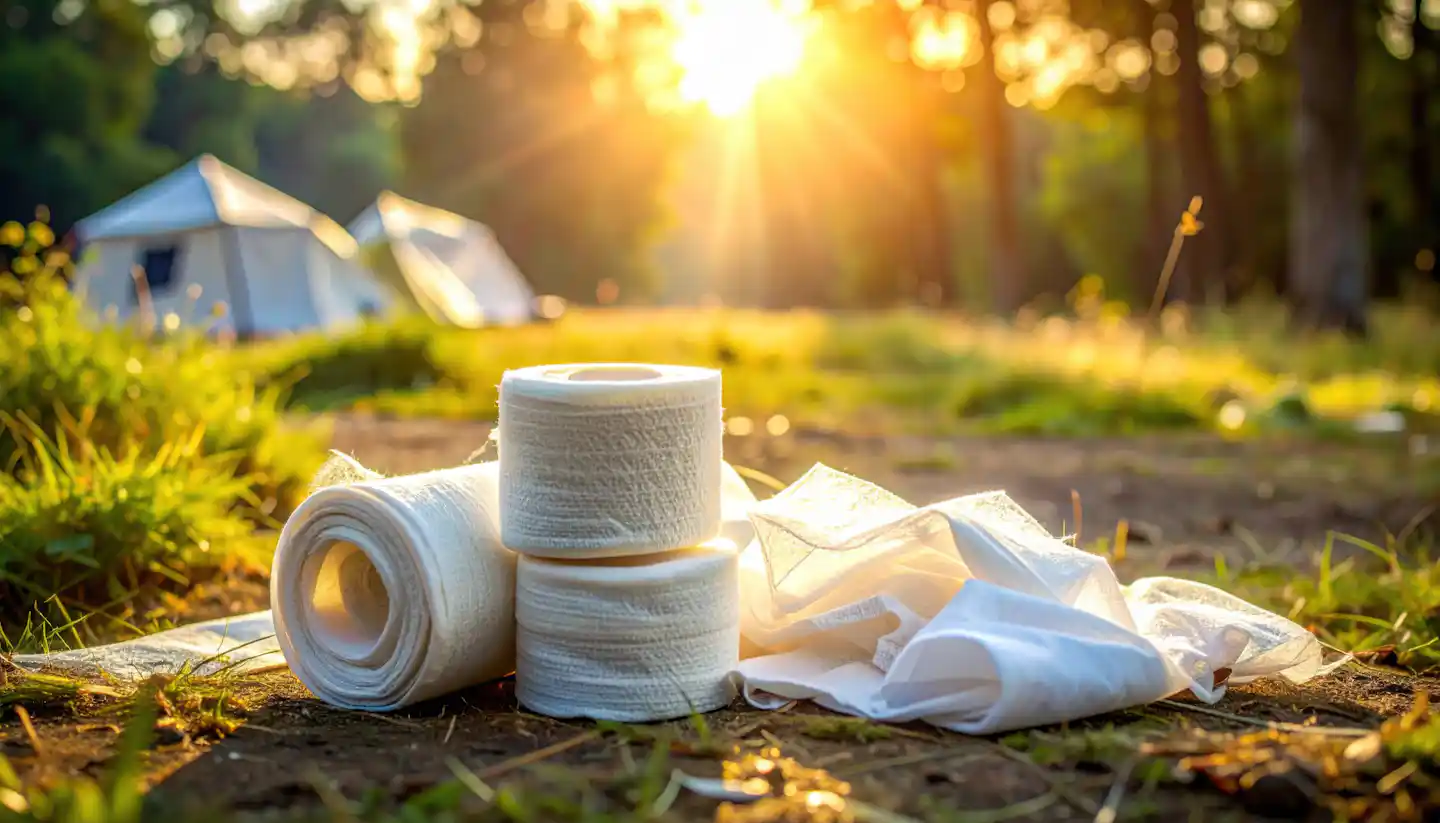 Camping mit Privatsanitär in den Niederlanden