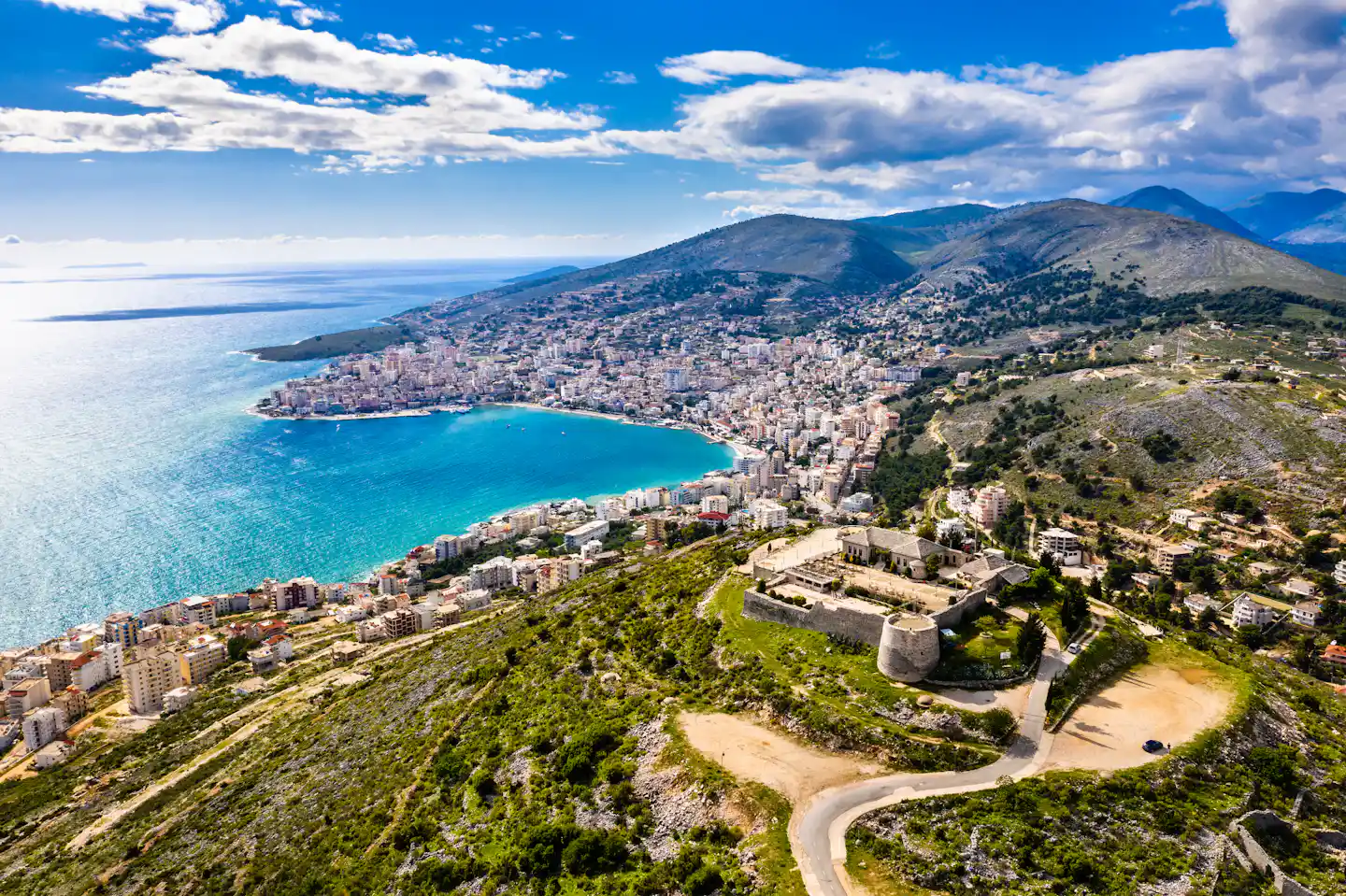 Camping in Albanien am Meer