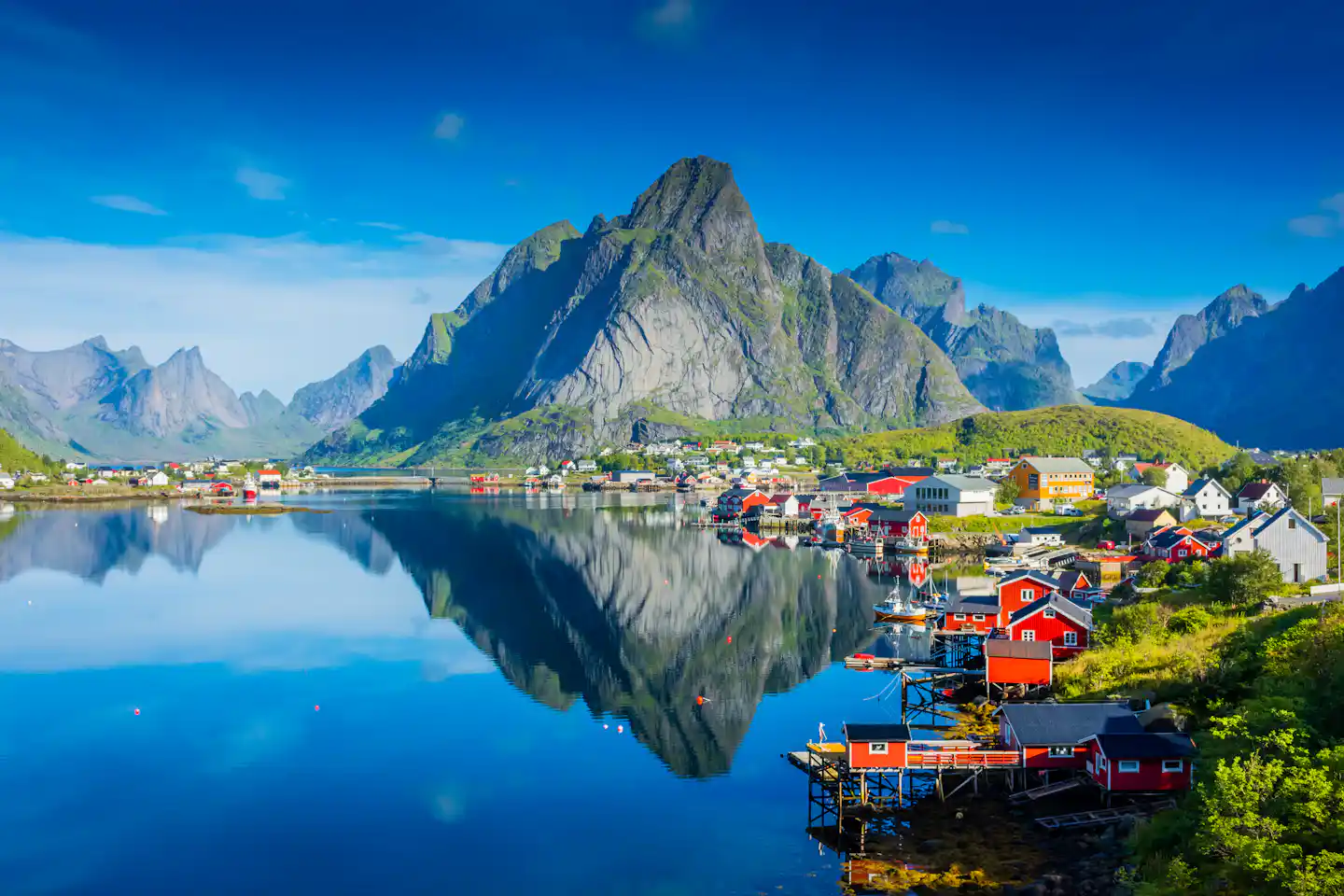Camping in Norwegen am Meer