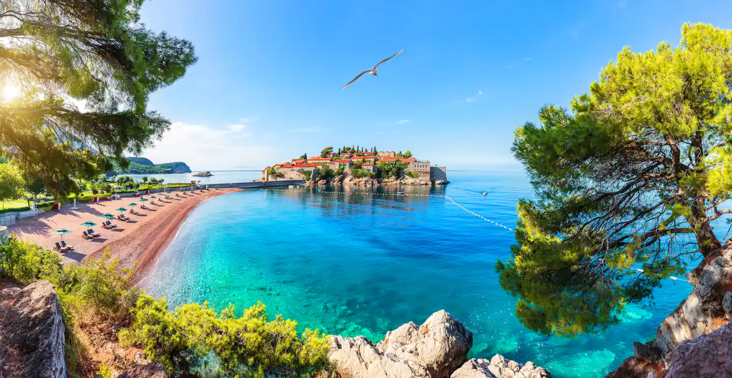 Camping in Montenegro am Wasser