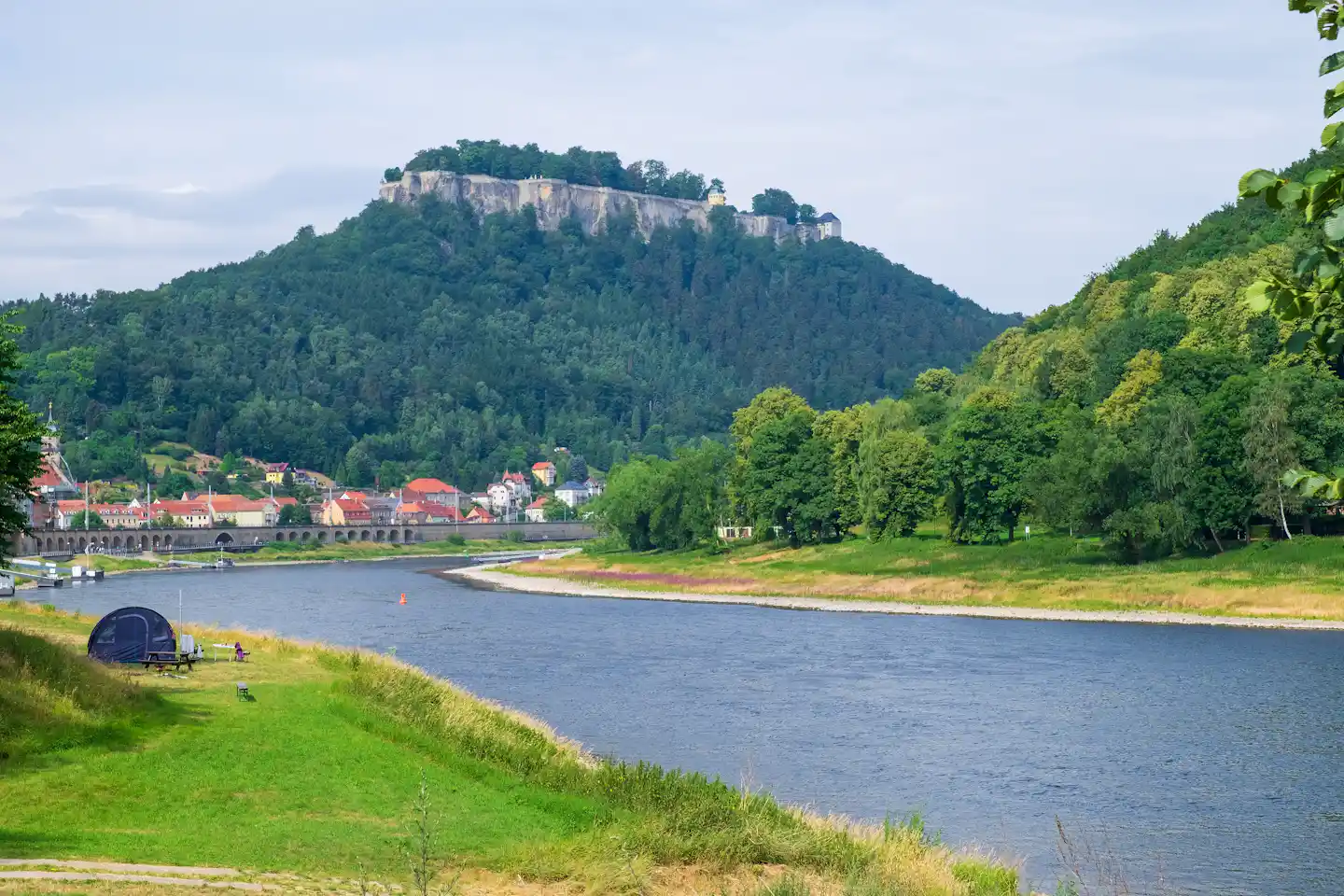 Camping in der Sächsischen Schweiz