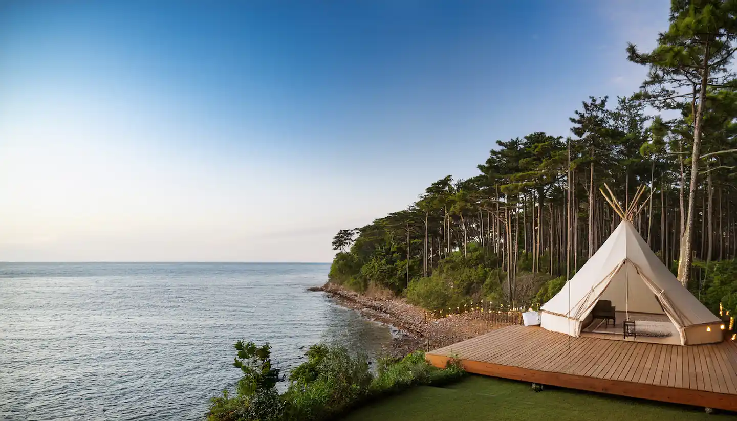 Insel Camping in Dänemark