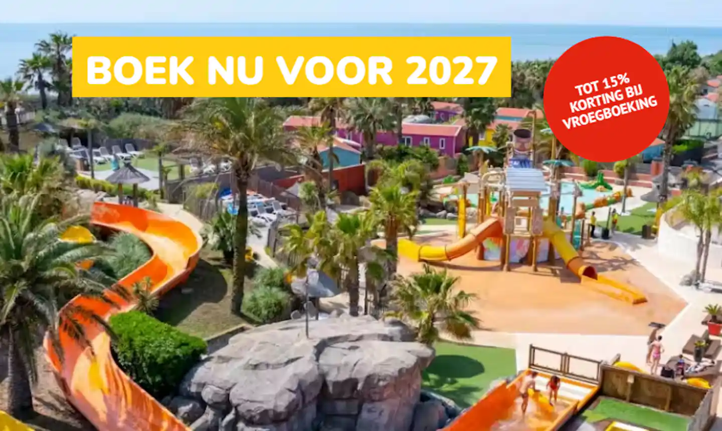 Sandaya - tot 15% korting bij vroegboeking 2027