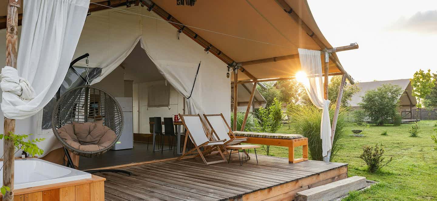 Glamping in Slovenië
