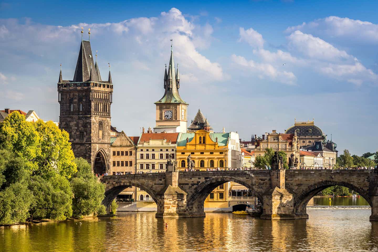 Kamperen in Praag