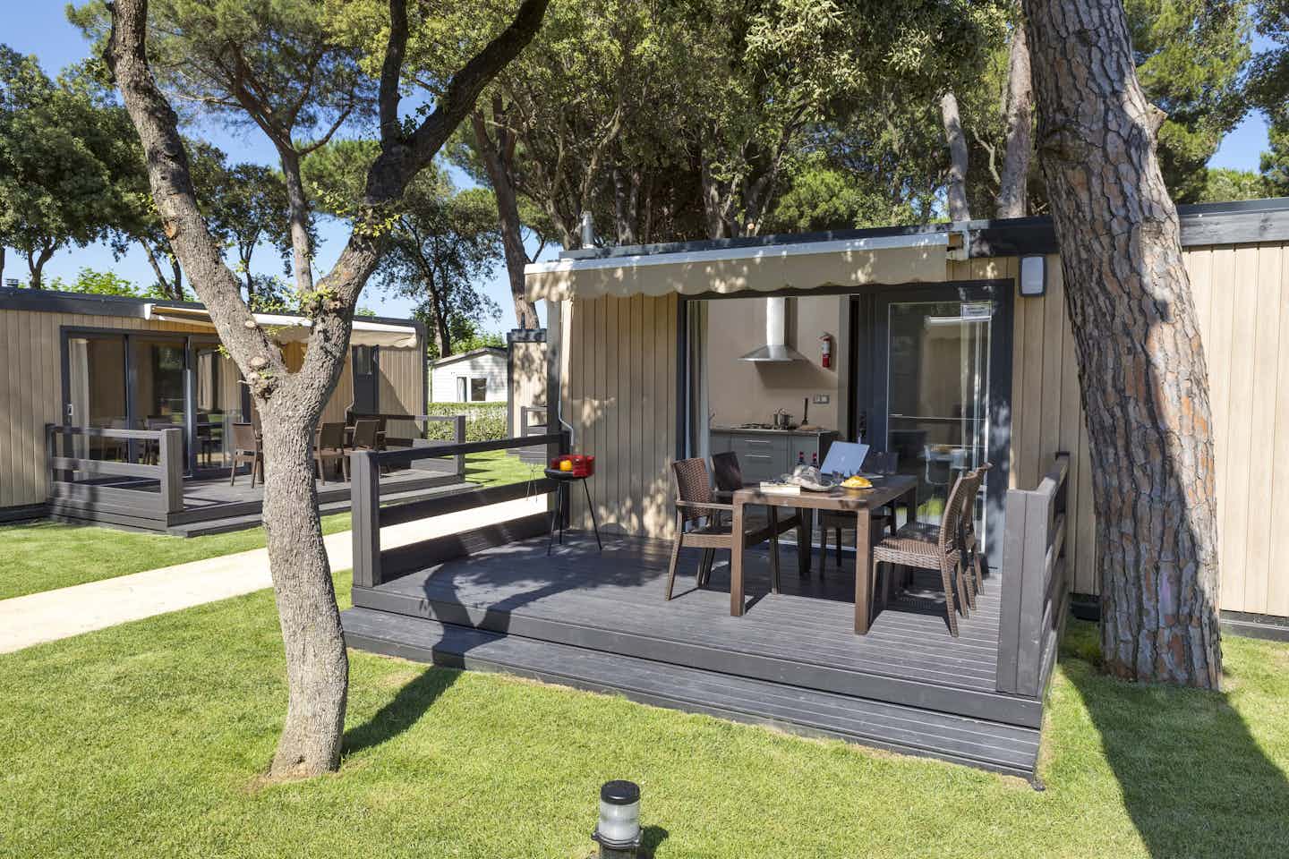 Mobil-homes sur la Costa Brava
