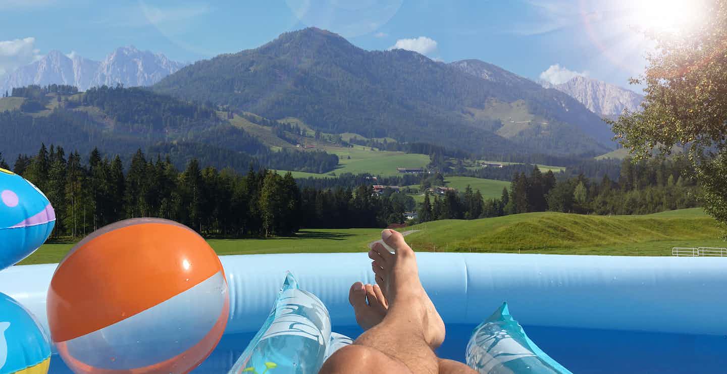 Camping mit Pool in Bayern
