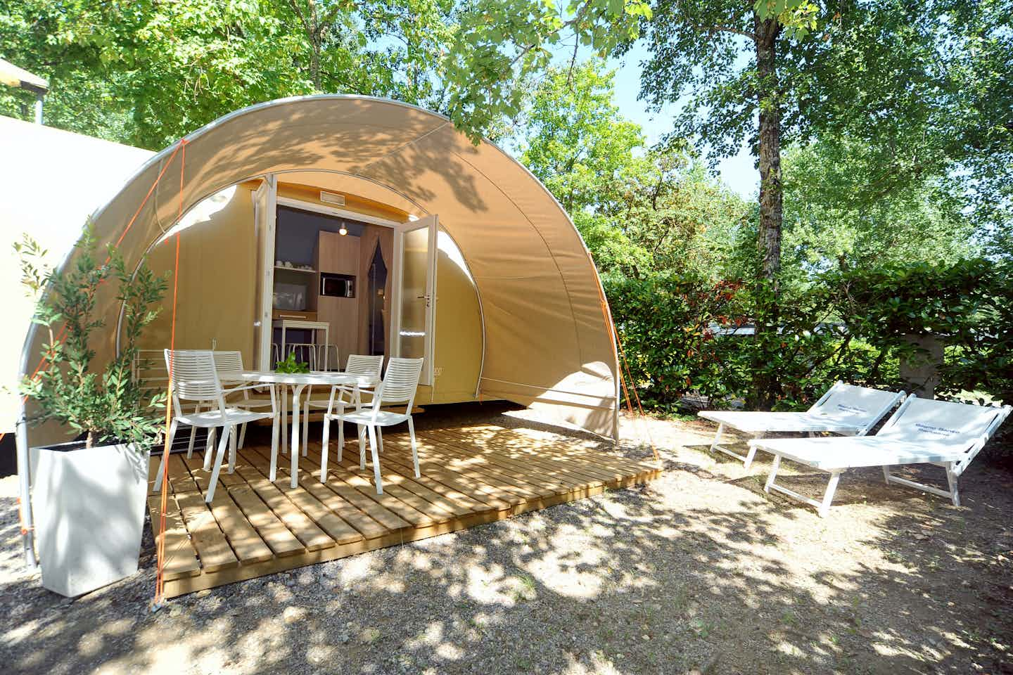 Glamping en Italie