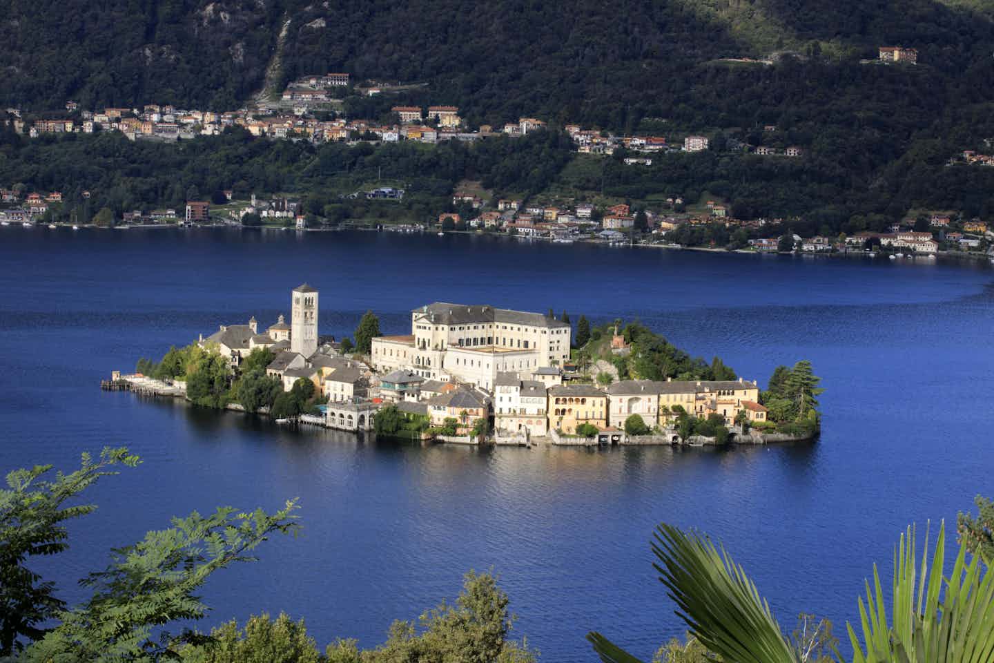 Camping au lac d'Orta