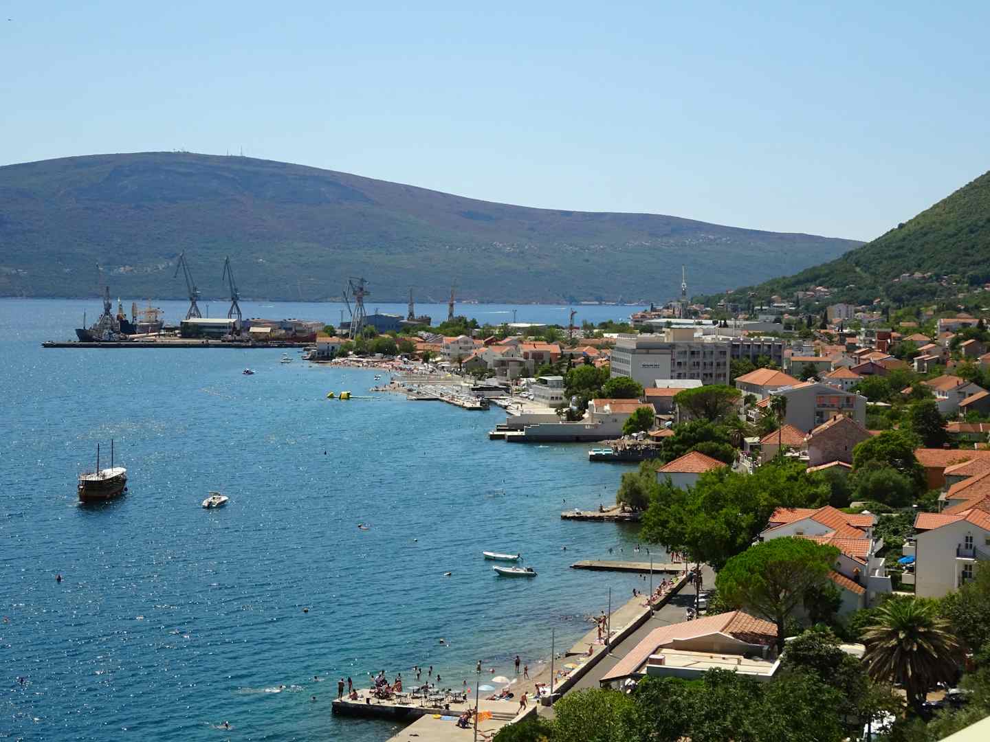 Camping au bord de la mer au Monténégro
