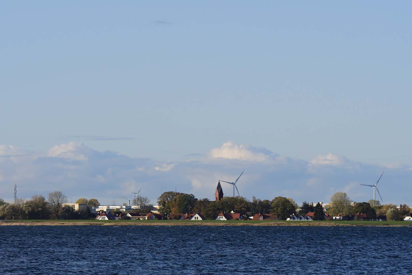 Camping dans la baie de Greifswald