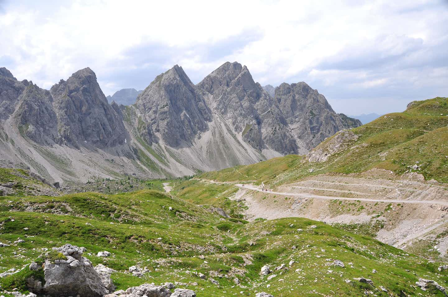 Camping dans les Dolomites de Lienz