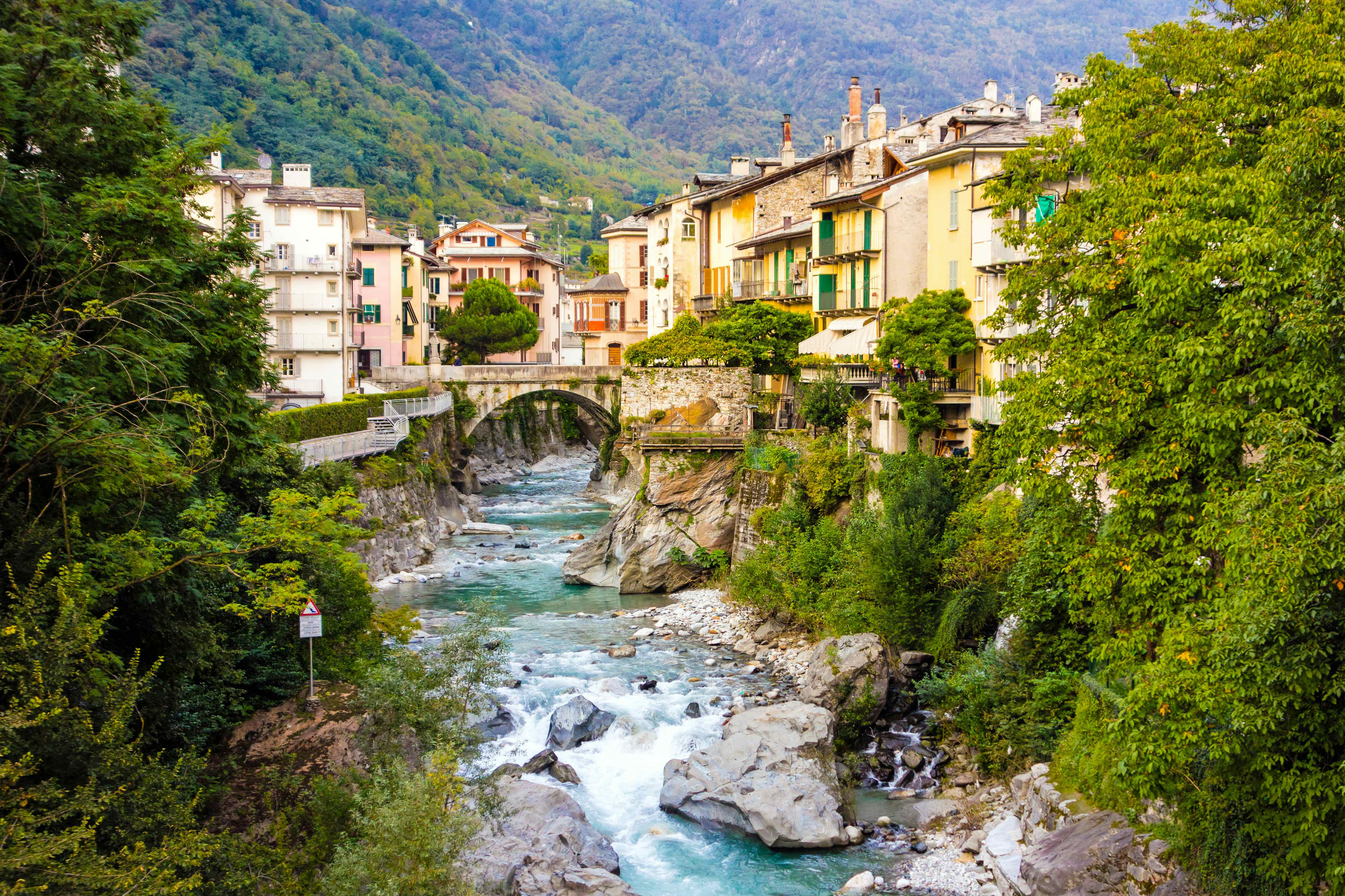 Camping in der Lombardei