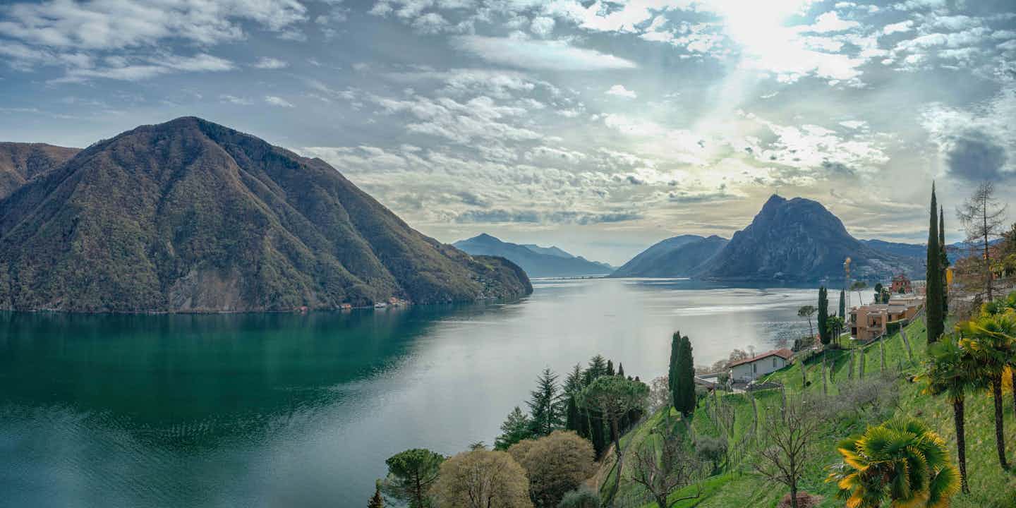 Camping au lac de Lugano