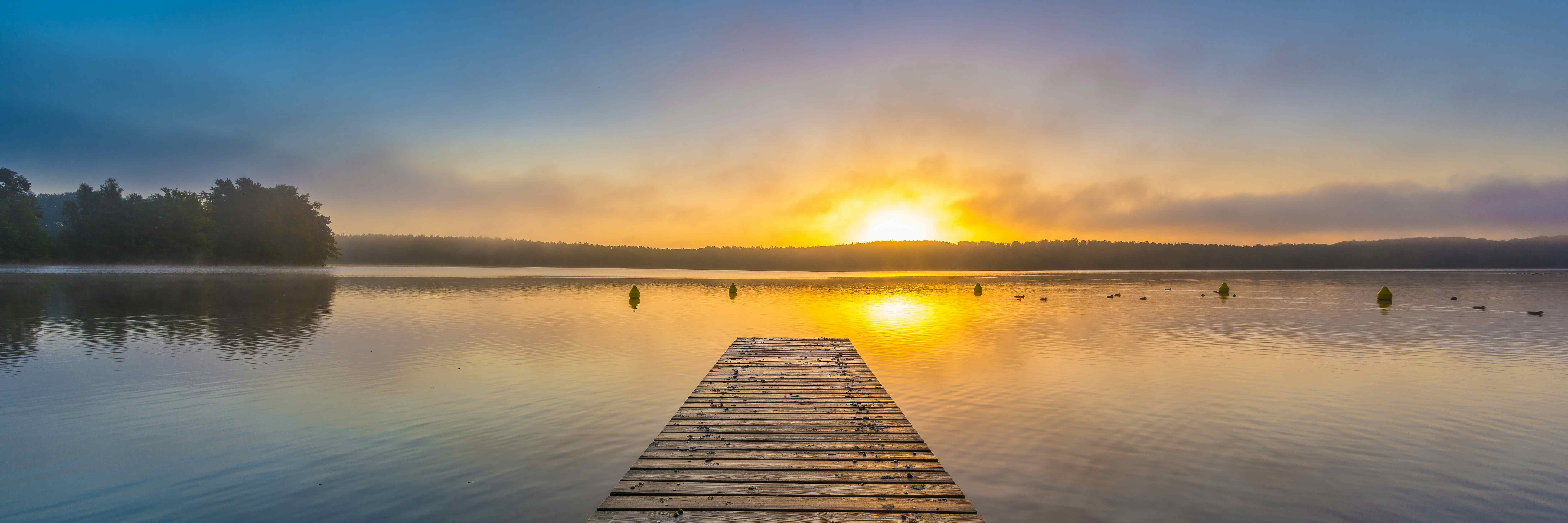 Camping an der Mecklenburgischen Seenplatte