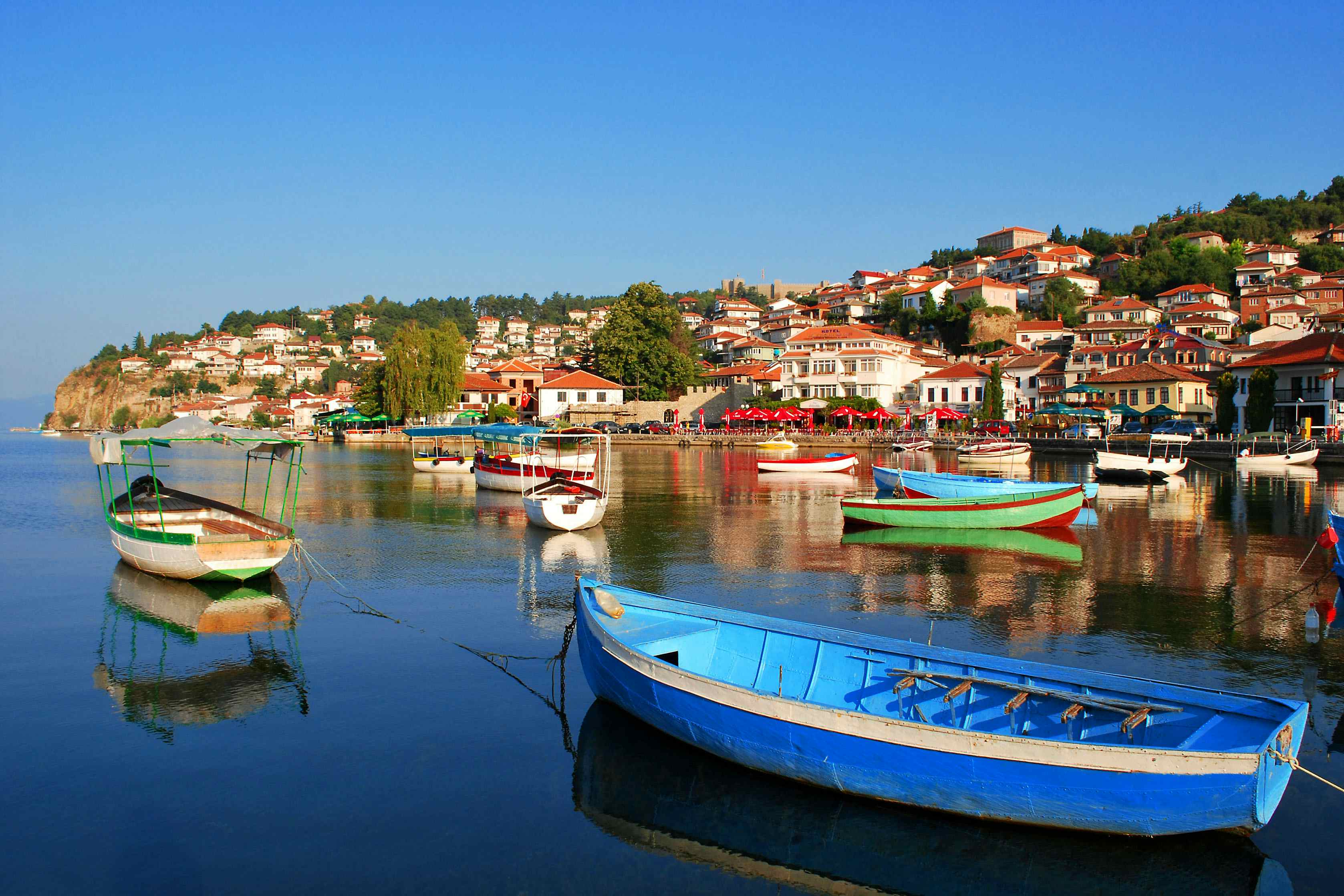 Camping in Ohrid