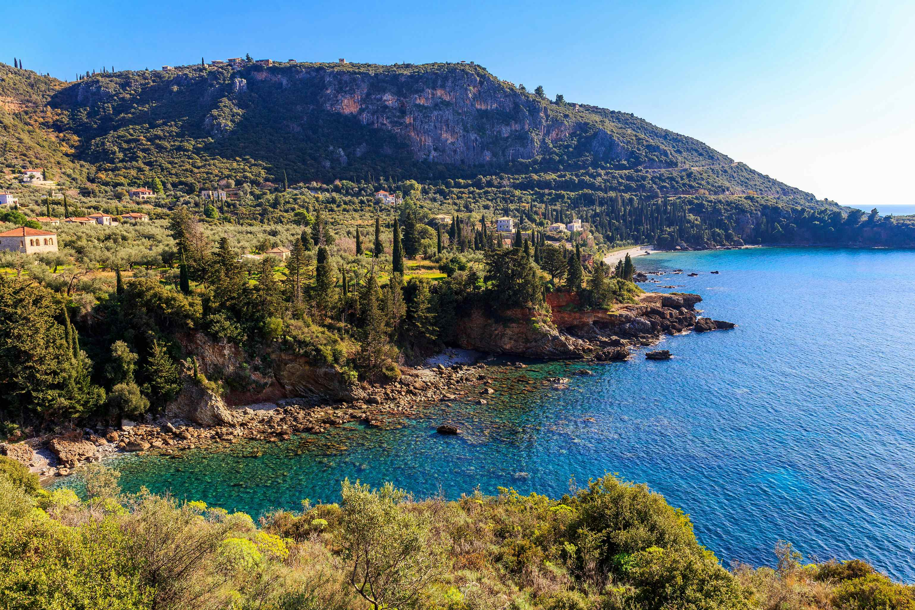 Camping auf dem Peloponnes