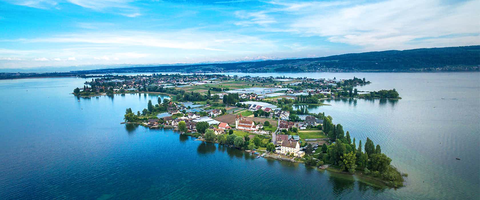 Camping auf der Insel Reichenau