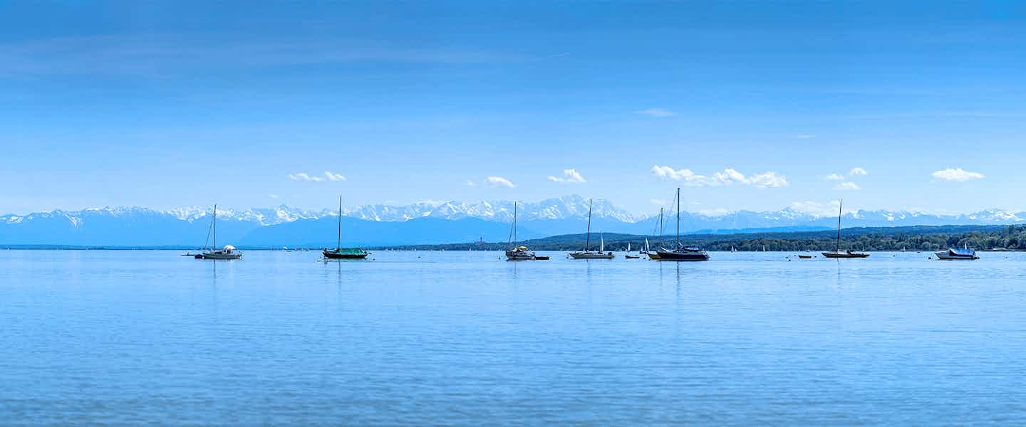 Camping by Lake Ammer