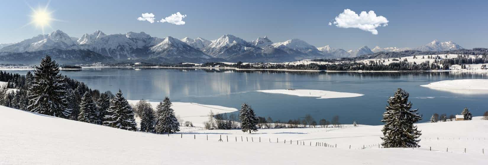 Wintercamping im Allgäu
