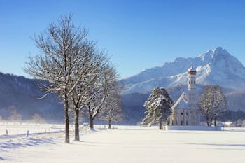 Wintercamping in den Alpen