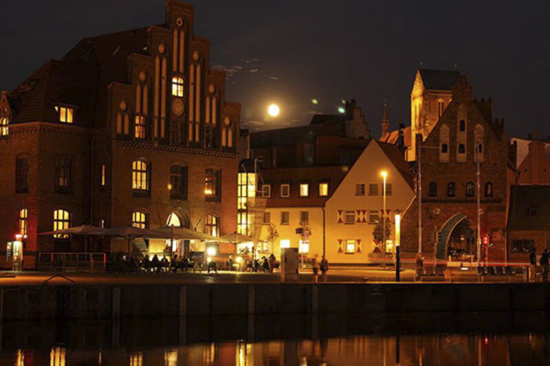 Alter Hafen in Wismar