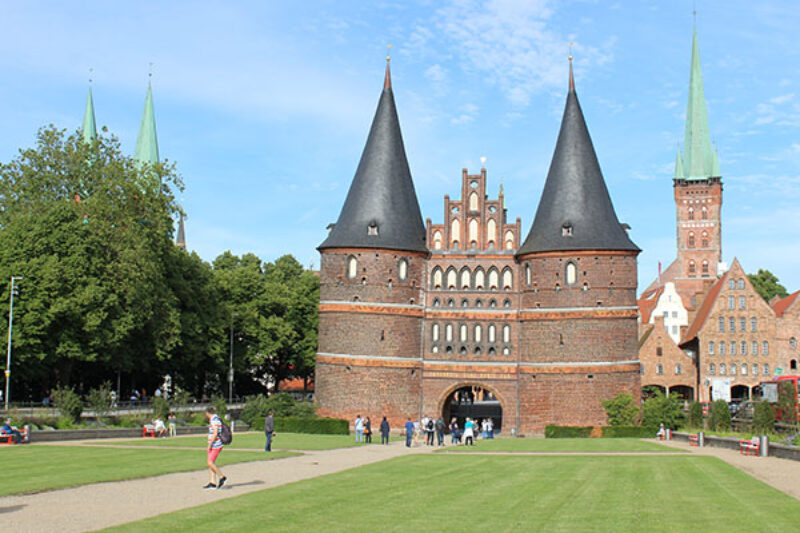 Das Holstentor in Lübeck
