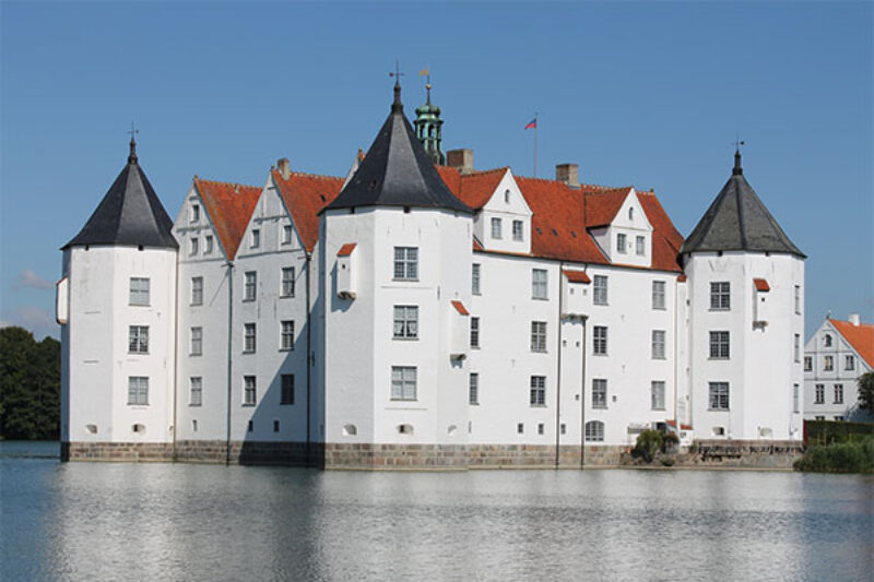 Das Schloss in Glücksburg