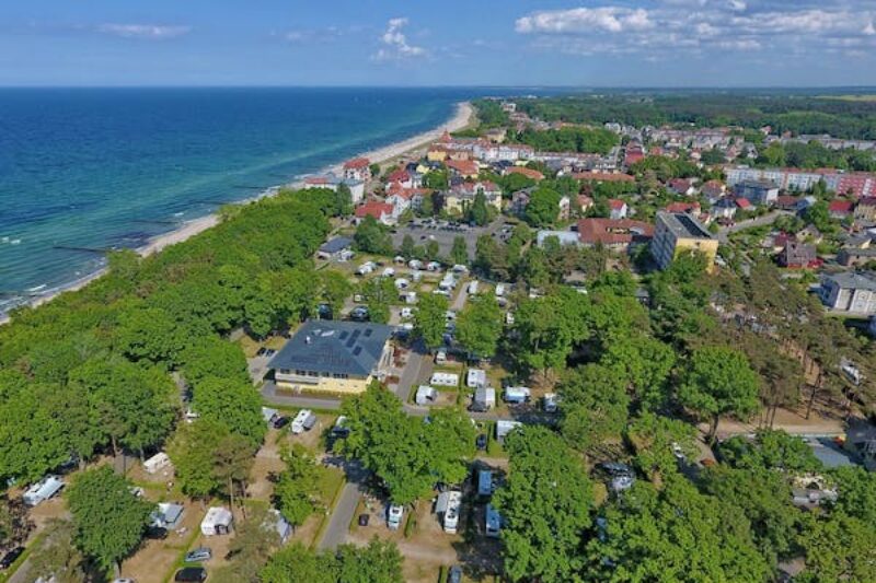 Luftaufnahme vom Campingpark Kühlungsborn