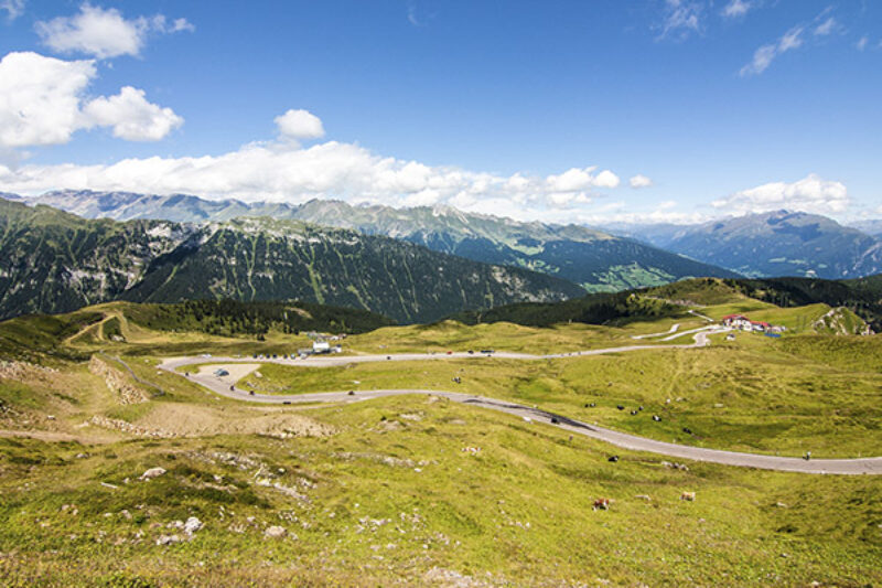 Sommertag auf dem Jaufenpass