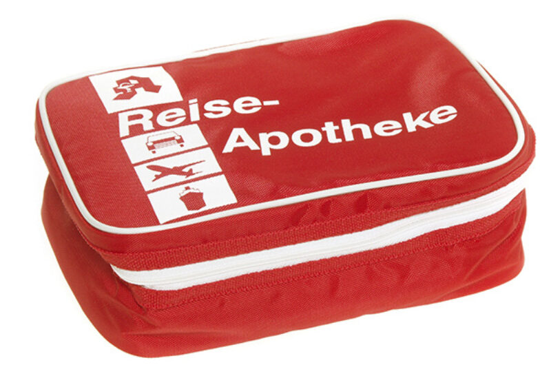 Bild einer Reiseapotheke/Verbandskasten