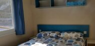 Camping La Sfinge, Schlafzimmer eines Bungalows