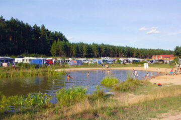 Badeteich am Campingplatz