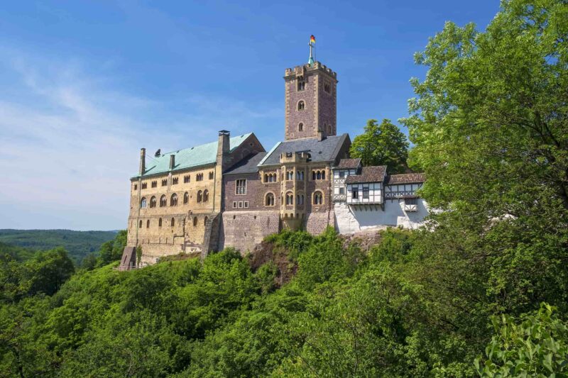 Die Wartburg bei Eisenach, Thüringen