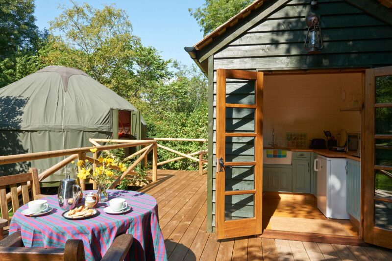 Terasse Glamping