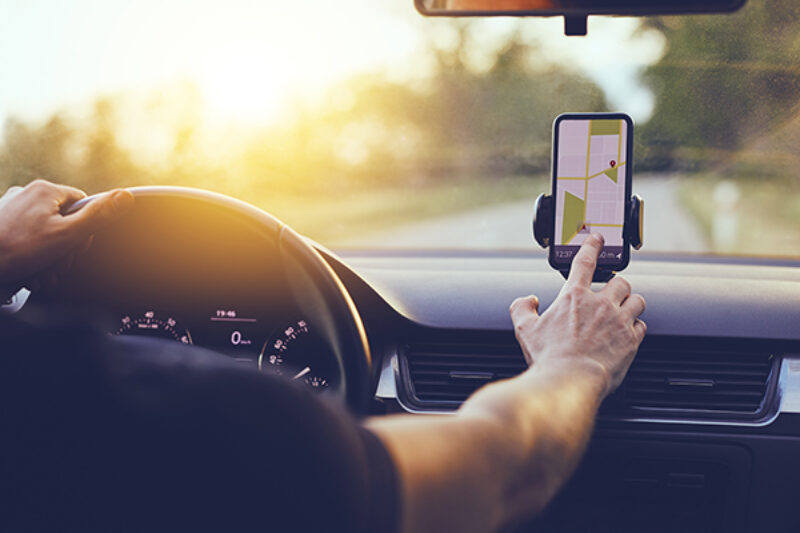 Smartphone als Navigationsgerät