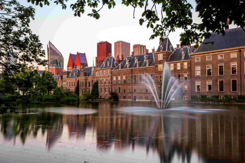 Hofvijver See und Binnenhof