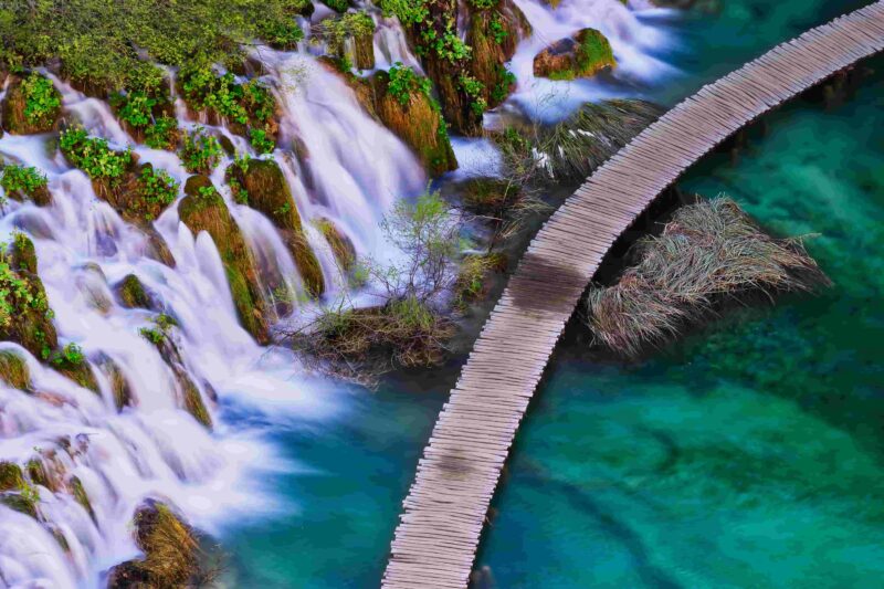 Wasserfälle in den Plitvicer Seen
