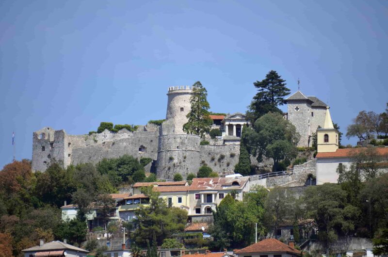 Der Burg Trsat in der Stadt Rijeka