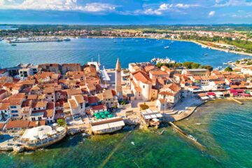 Umag, kleine Stadt in Kroatien