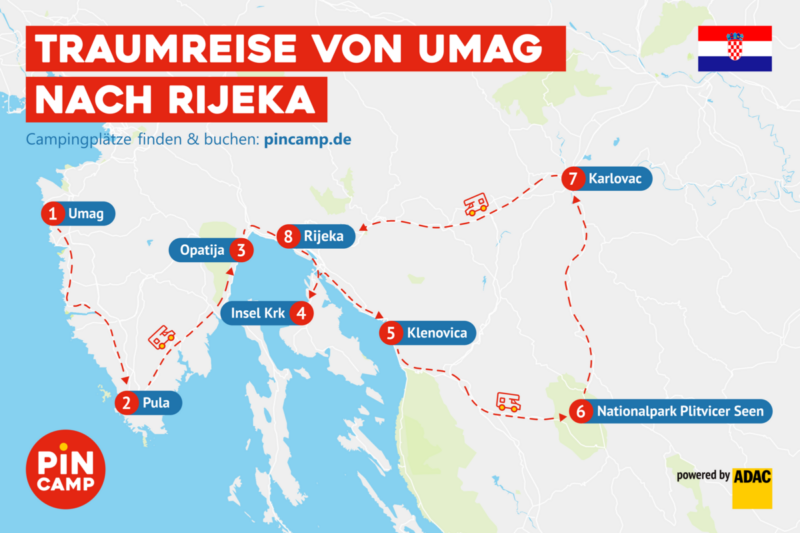 Routenplan von München nach Lindau
