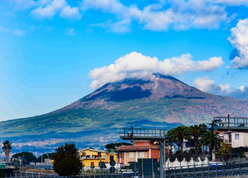 Vulkan Vesuv von Pompeji
