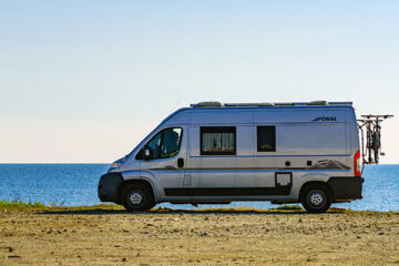 Pössl Van am Strand