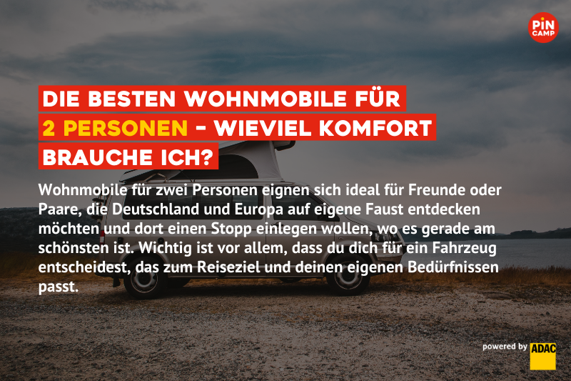 Wohnmobile für zwei Personen