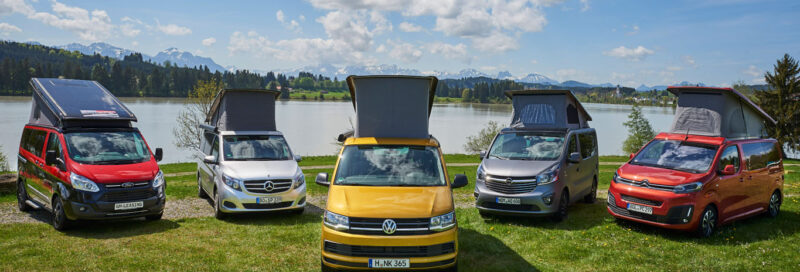 Camper Vans im Vergleich