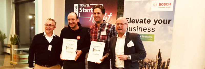 Travel Start Up Night in Berlin 1.Platz PiNCAMP