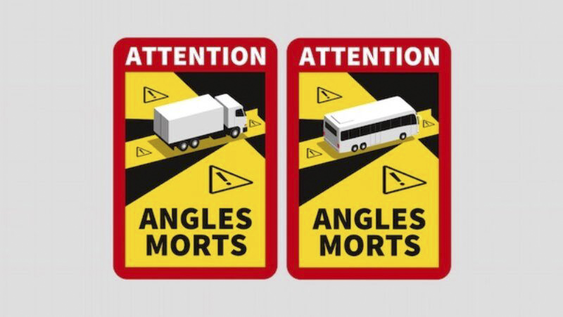 Angles Morts Sticker für Frankreich.