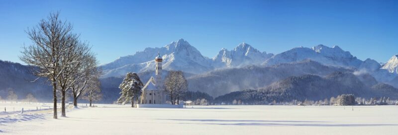 Wintercamping in den Alpen