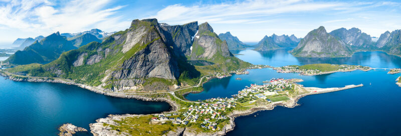 Die Lofoten in Norwegen