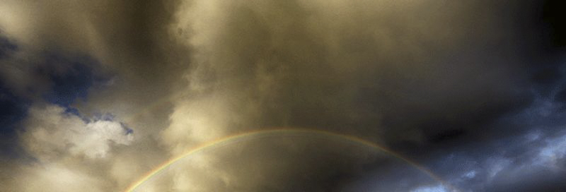 In Schottland kann das Wetter innerhalb von Sekunden umschlagen